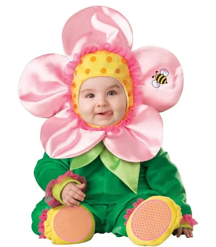 Baby Girs Costume Halloween Outfits Happy Purim Clothes Carnival Animal  Rompers Jumpsuit Toddlers Girls Infant  Clothes