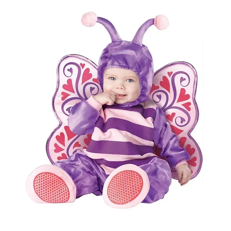 Baby Girs Costume Halloween Outfits Happy Purim Clothes Carnival Animal  Rompers Jumpsuit Toddlers Girls Infant  Clothes