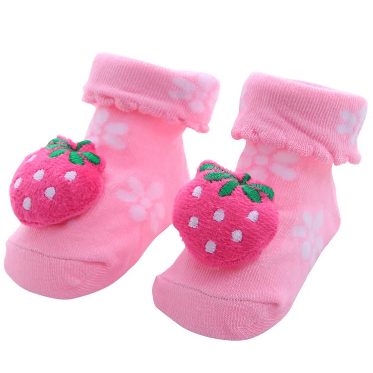 Baby Socks Girls Boys Newborn Accessories Cartoon Animals Kids Gift Clothes Children Infant Toddlers Stuff Anti Slip Toy Clothes