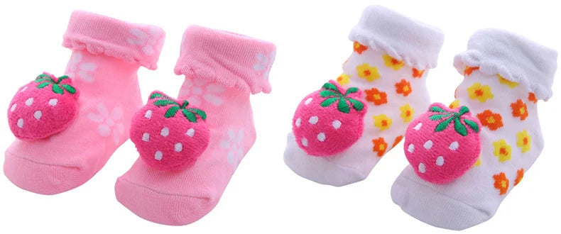 Baby Socks Girls Boys Newborn Accessories Cartoon Animals Kids Gift Clothes Children Infant Toddlers Stuff Anti Slip Toy Clothes