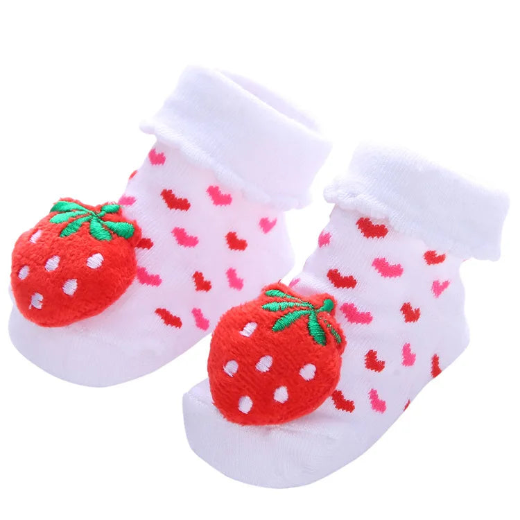 Baby Socks Girls Boys Newborn Accessories Cartoon Animals Kids Gift Clothes Children Infant Toddlers Stuff Anti Slip Toy Clothes