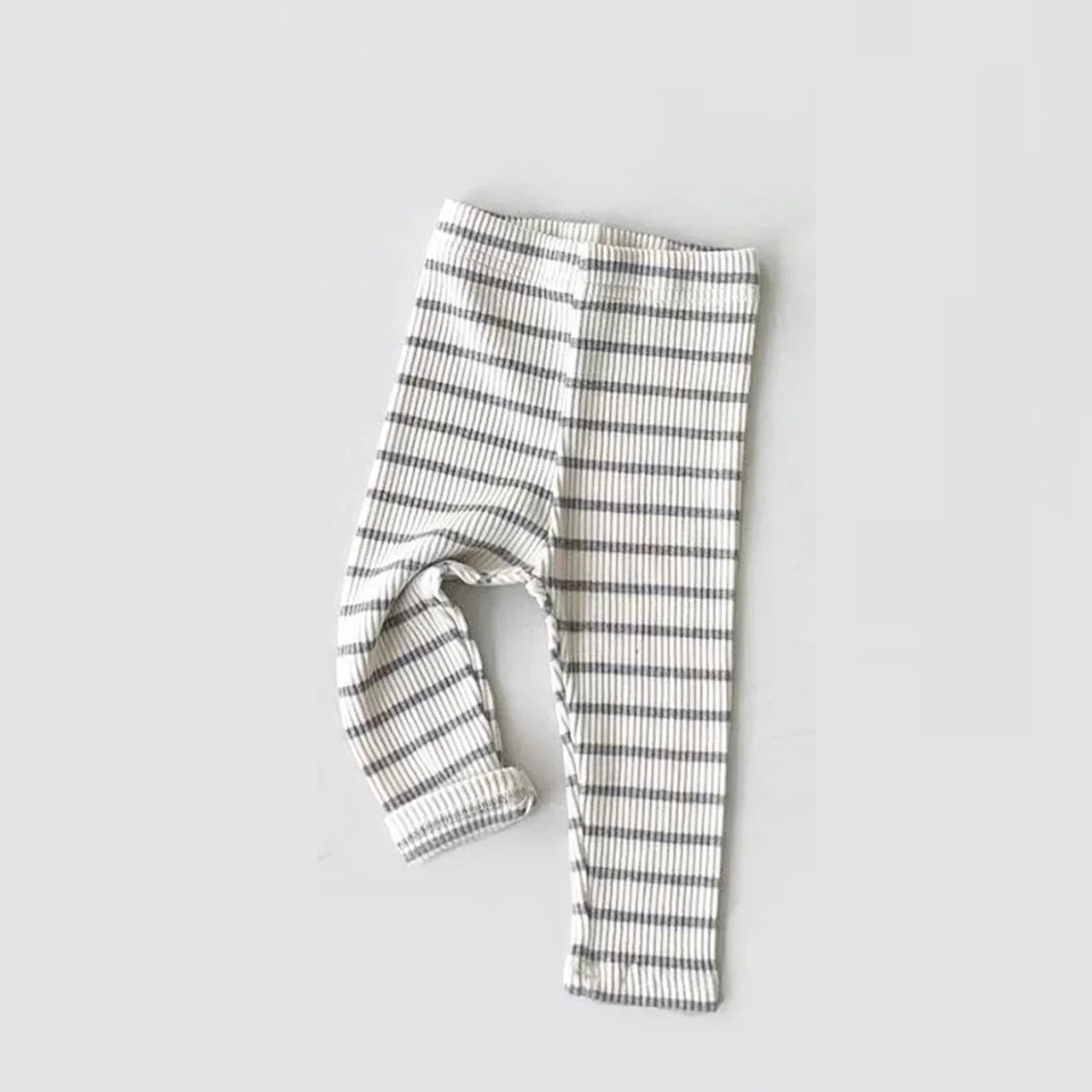 0-3T Baby Pant Girls All-match Striped Skinny Leggings Kids Cotton Elasticity Slim Pants Newborn Boy Stretch Trousers