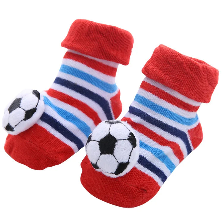 Baby Socks Girls Boys Newborn Accessories Cartoon Animals Kids Gift Clothes Children Infant Toddlers Stuff Anti Slip Toy Clothes