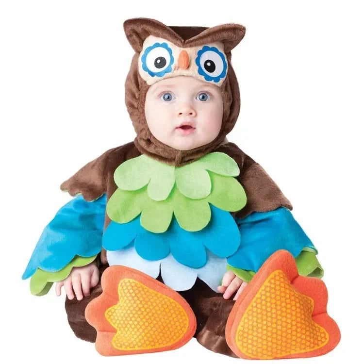 Baby Girs Costume Halloween Outfits Happy Purim Clothes Carnival Animal  Rompers Jumpsuit Toddlers Girls Infant  Clothes