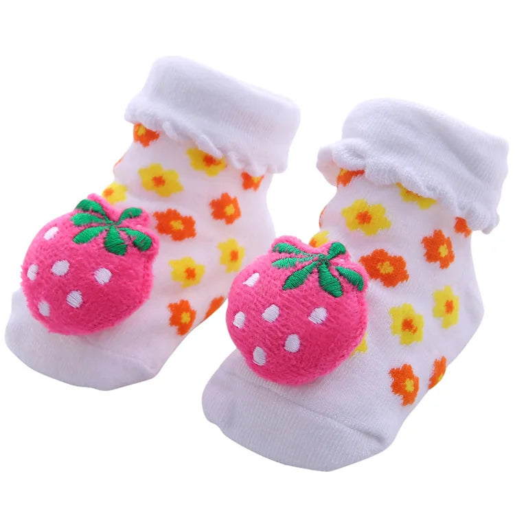 Baby Socks Girls Boys Newborn Accessories Cartoon Animals Kids Gift Clothes Children Infant Toddlers Stuff Anti Slip Toy Clothes