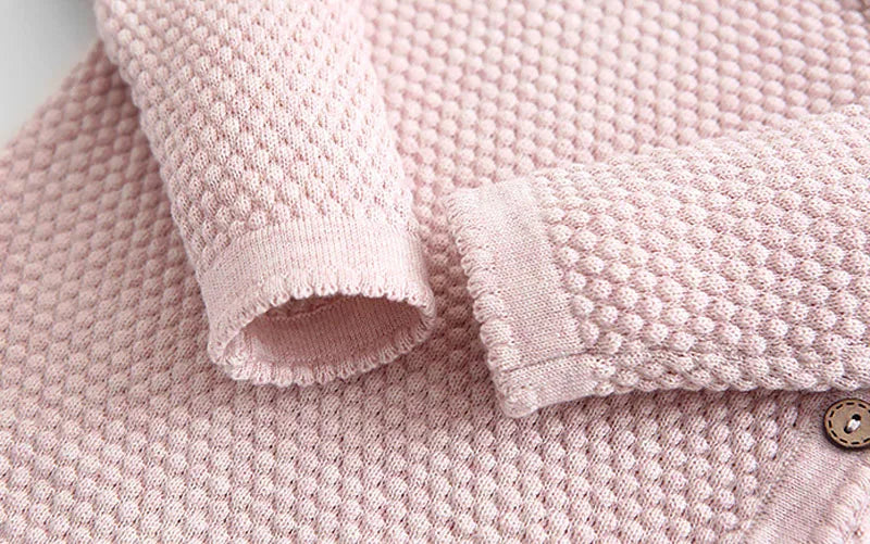 Baby Clothes Sets Ensembles Cotton Spring Newborn Boy Girl Infant Clothing Tops And Pants Knitted Sweater Baby Pajamas Sets