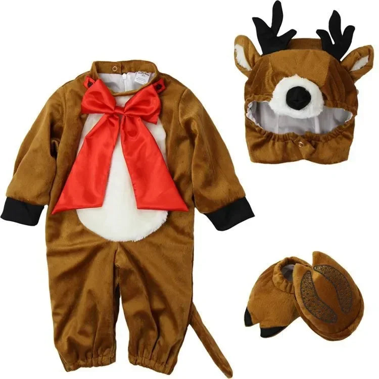 Baby Girs Costume Halloween Outfits Happy Purim Clothes Carnival Animal  Rompers Jumpsuit Toddlers Girls Infant  Clothes