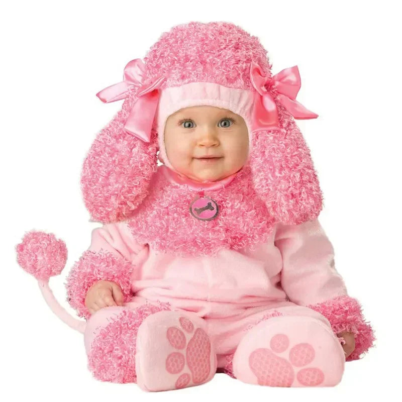 Baby Girs Costume Halloween Outfits Happy Purim Clothes Carnival Animal  Rompers Jumpsuit Toddlers Girls Infant  Clothes